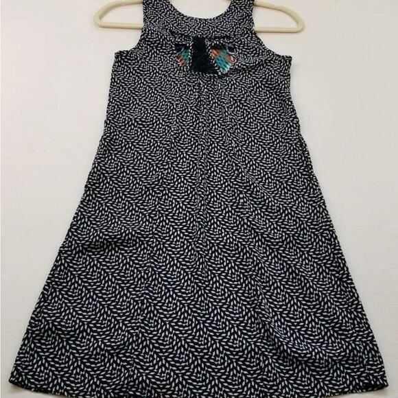 Xhilaration Tank Dress Women’s SP Multicolor Geometric Scoop Sleeveless Summer - Picture 4 of 11